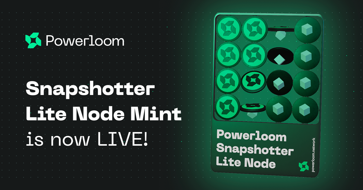 Public Mint is Now Live! Secure Your Spot in Our Composable Data Network 🌐